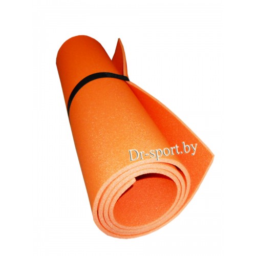 Коврик (пенка) гимнастический/туристический 6,5*0.5L1.4 оранжевый